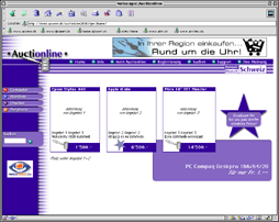 Screenshot Auctionline2000 Demo