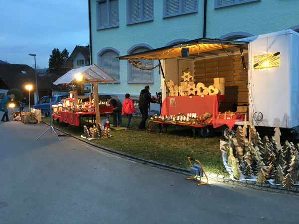 Impressionen vom Weihnachtsmarkt Ganterschwil 2016