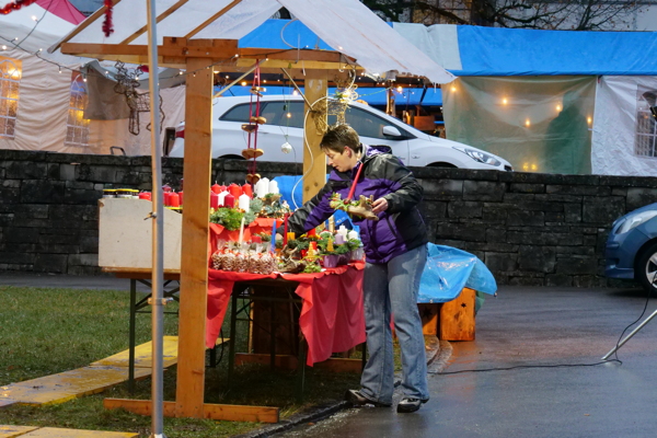 Impressionen vom Weihnachtsmarkt Ganterschwil 2017