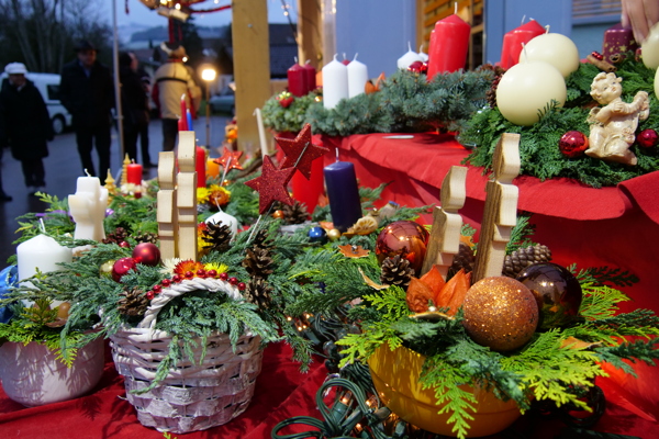 Impressionen vom Weihnachtsmarkt Ganterschwil 2017