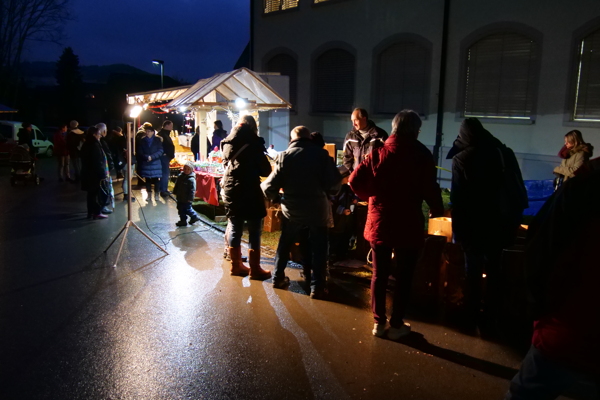 Impressionen vom Weihnachtsmarkt Ganterschwil 2017