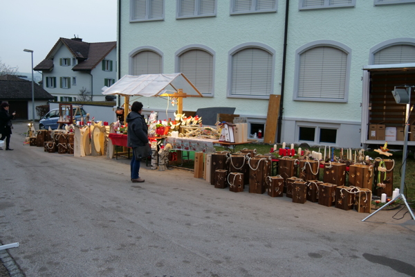 Impressionen vom Weihnachtsmarkt Ganterschwil 2018 (Vorbereitungen)