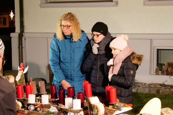 Impressionen vom Weihnachtsmarkt Ganterschwil 2018