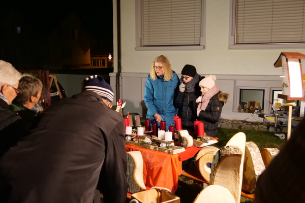 Impressionen vom Weihnachtsmarkt Ganterschwil 2018