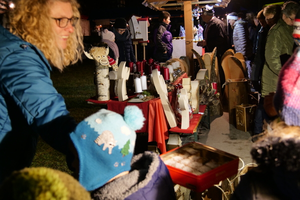 Impressionen vom Weihnachtsmarkt Ganterschwil 2018