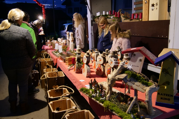 Impressionen vom Weihnachtsmarkt Ganterschwil 2019