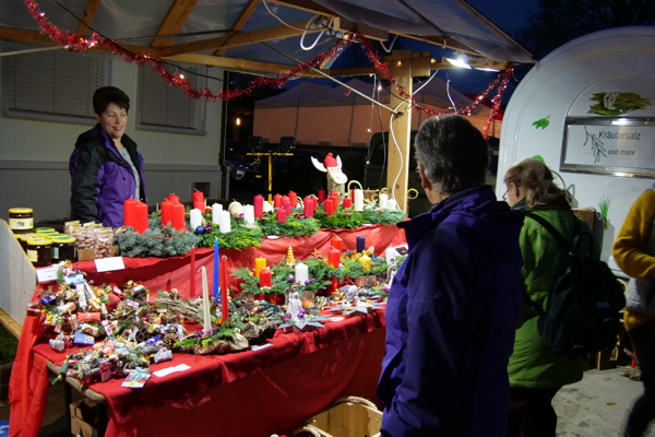 Impressionen vom Weihnachtsmarkt Ganterschwil 2019