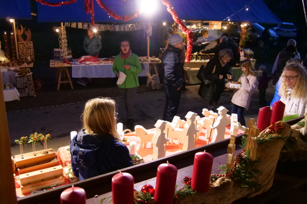 Impressionen vom Weihnachtsmarkt Ganterschwil 2019