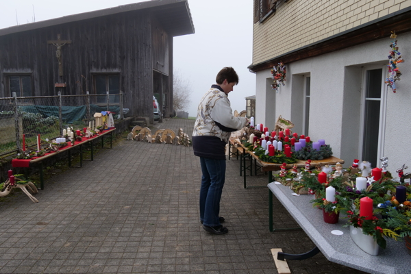 Impressionen vom Weihnachtsmarkt in Ganterschwil und Tufertschwil 2020