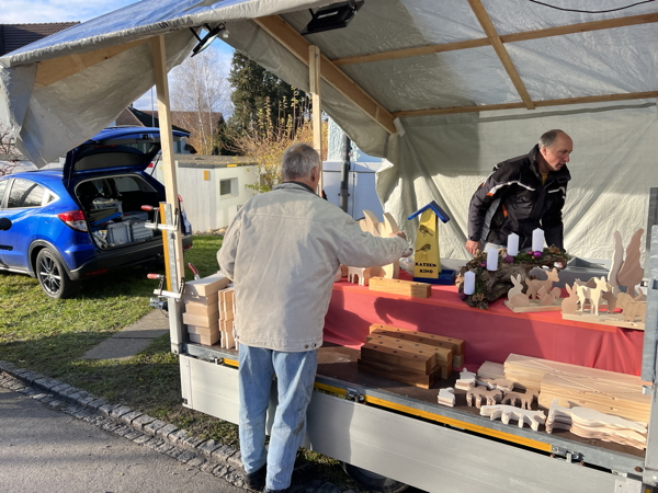 Impressionen vom Weihnachtsmarkt 2022 in Ganterschwil