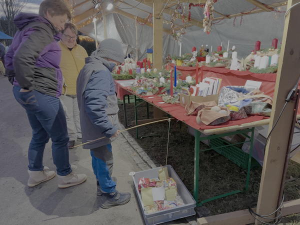 Impressionen vom Weihnachtsmarkt 2023 in Ganterschwil