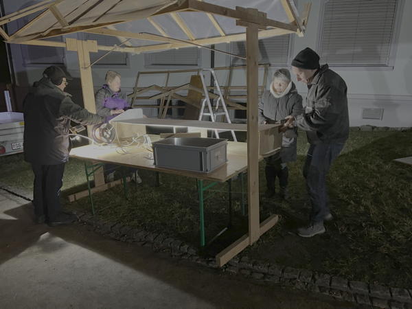 Impressionen vom Weihnachtsmarkt 2023 in Ganterschwil
