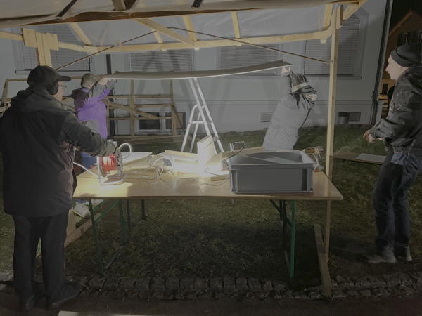 Impressionen vom Weihnachtsmarkt 2023 in Ganterschwil